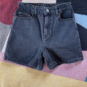 ASOS Black Denim Shorts